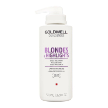Goldwell Dualsenses Blondes & Highlights 60sec Treatment 500ml Μάσκα για Ξανθά Μαλλιά