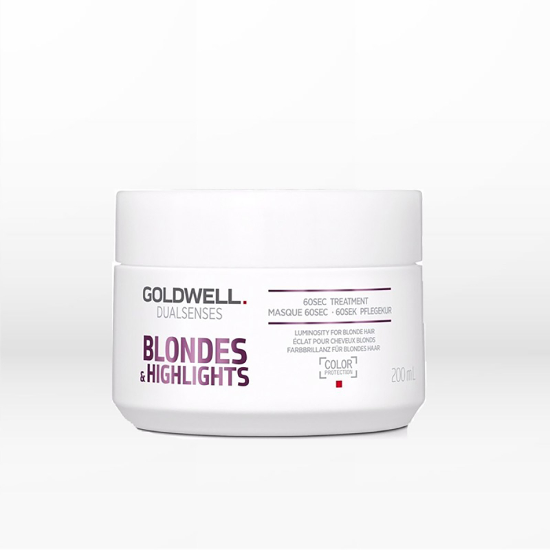 Goldwell Dualsenses Blondes & Highlights 60sec Treatment 200ml Μάσκα για Ξανθά Μαλλία