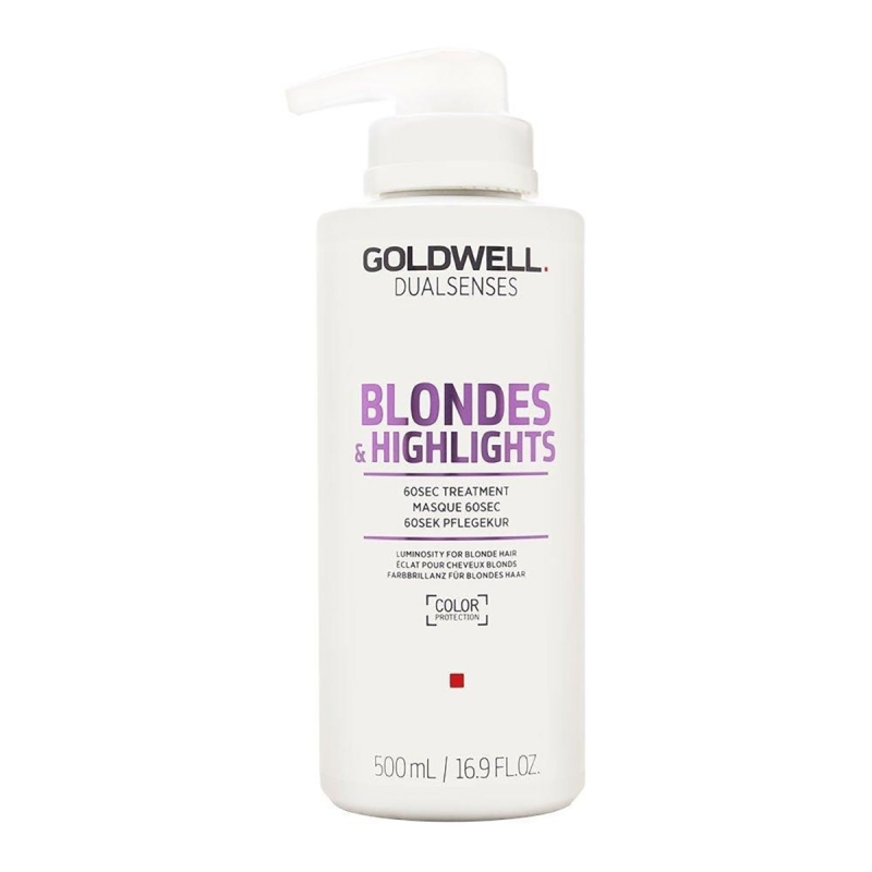 Goldwell Dualsenses Blondes & Highlights 60sec Treatment 500ml Μάσκα για Ξανθά Μαλλιά