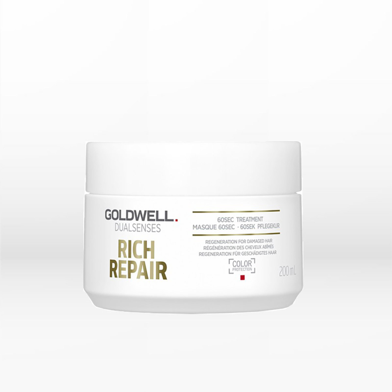 Goldwell Dualsenses Rich Repair 60sec Treatment 200ml Μάσκα Ενυδάτωσης Μαλλιών