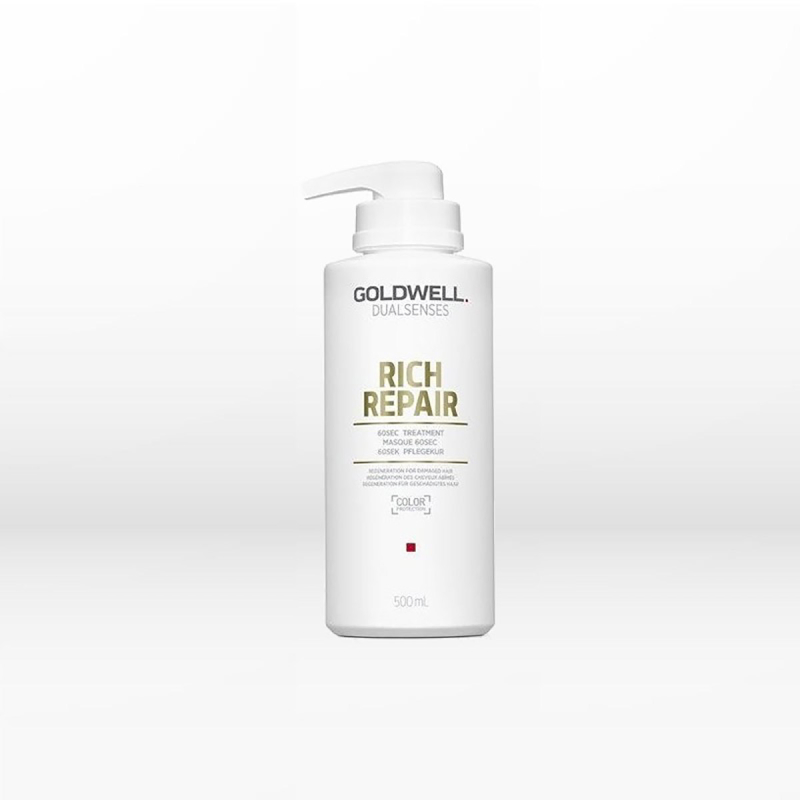 Goldwell Dualsenses Rich Repair 60sec Treatment 500ml Μάσκα Ενυδάτωσης Μαλλιών