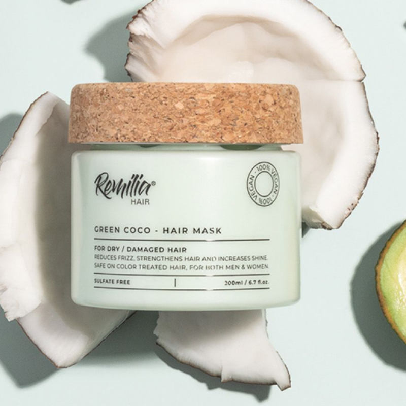 Remilia Hair Green Coco Hair Mask Μάσκα για Ξηρά και Ταλαιπωρημένα Μαλλιά